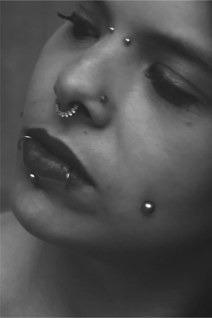 Piercing Lippe